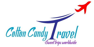 Cotton Candy Travel Logo